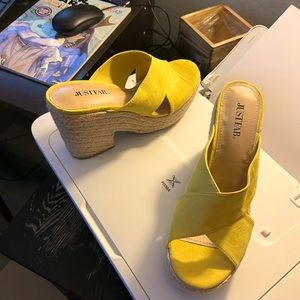 Yellow wedges
